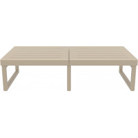 Столик кавовий Mykonos Lounge Table XL Taupe